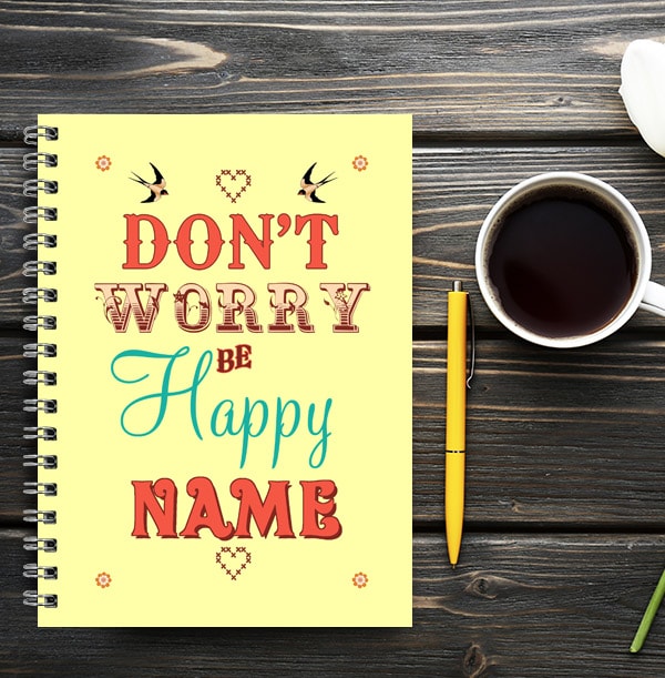 Rise & Shine Don't Worry Notebooks