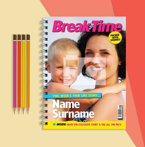Spoof Magazine Break Time Notebook