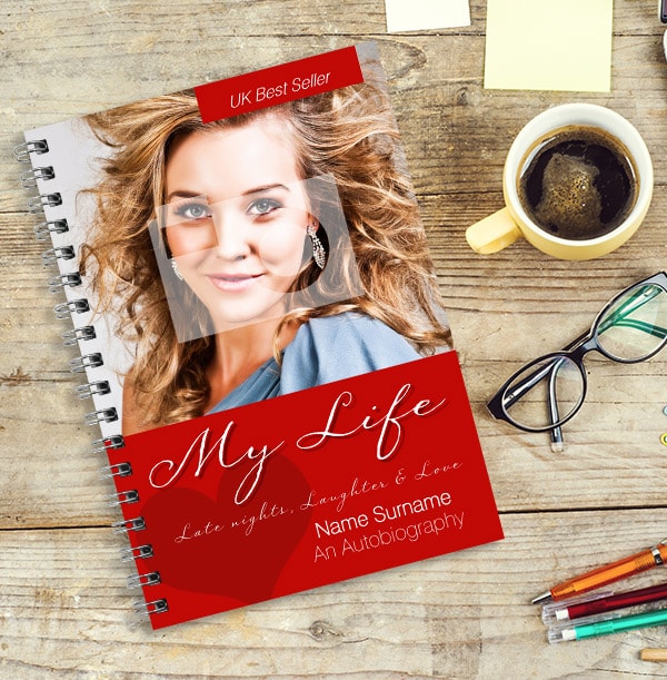 Spoof Biography Notebook
