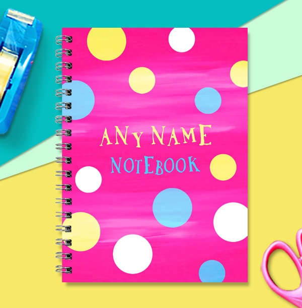 Pink Spots Notebook