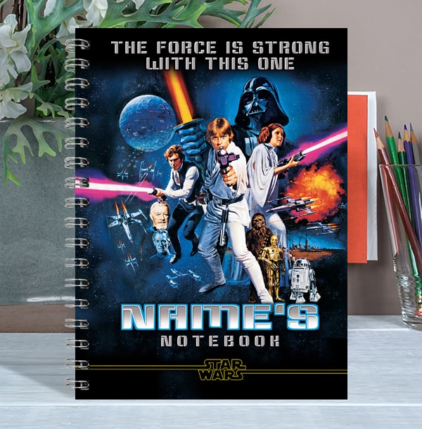 Star Wars Personalised Notebook - A New Hope