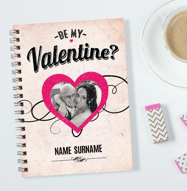 Thunder Ranch - Valentine's Day Notebook Be my Valentine?