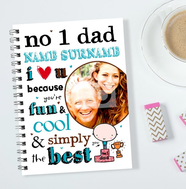 Very Lovely Father's Day Notebook PU