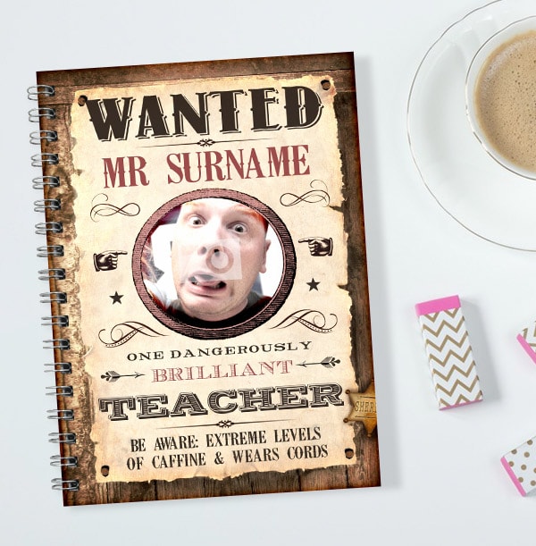 Wanted Teacher Notebook