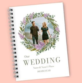 Photo of Our Wedding Planner Photo Notebook