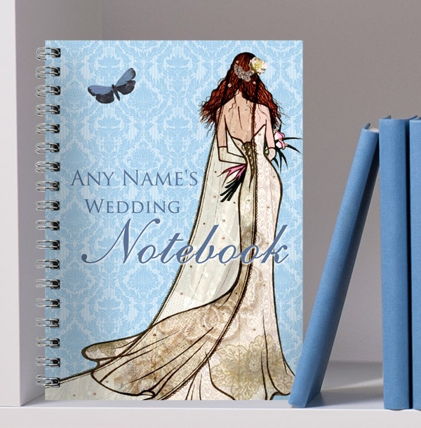 Blue Bride Notebook