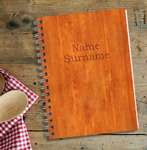 Wooden Look Notebook