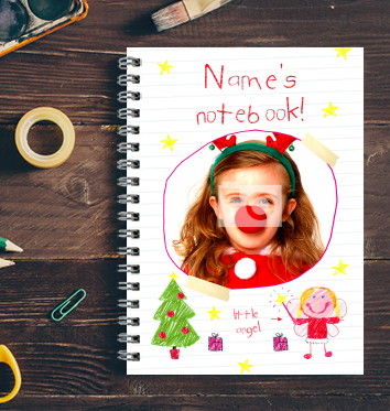 Love From Me Little Angel Notebook