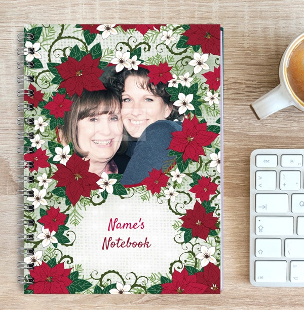Flower Frame Photo Notebook