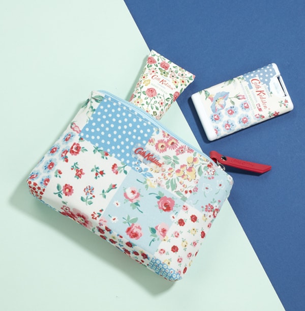 ZDISC Cath Kidston Cottage Patchwork Cosmetic Pouch