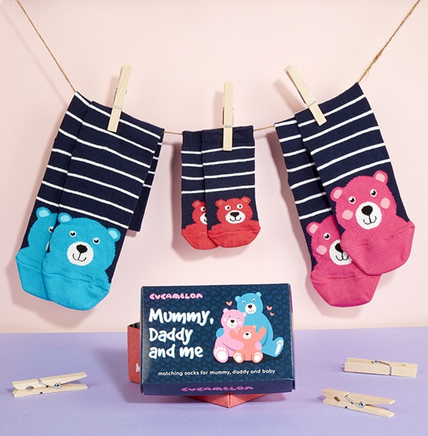 Mummy, Daddy & Me Family Socks