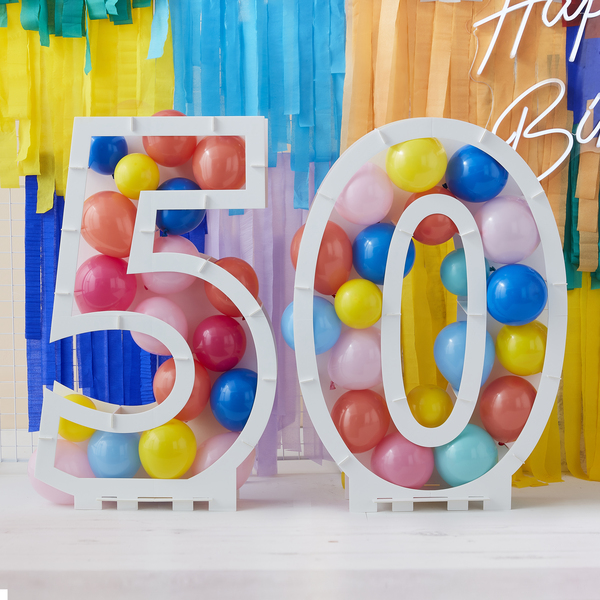 Number 50 Balloon Kit