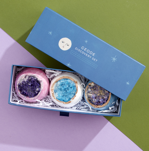 Miss Patisserie Bath Bomb Geode Discovery