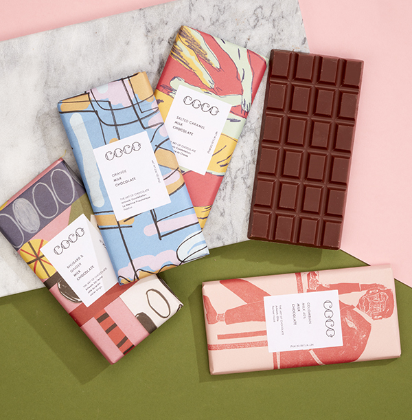 Coco Chocolatier Five Bar Milk Collection