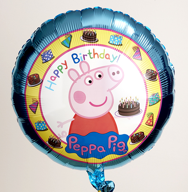 Peppa Pig Happy Birthday Balloon