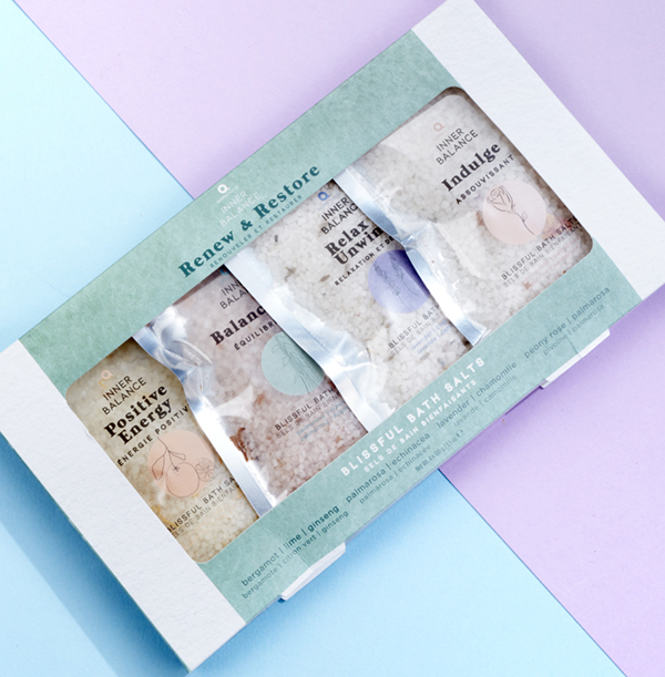 Renew and Restore Bath Salts Set