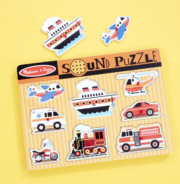 Melissa & Doug - Vehicles Sound Puzzle