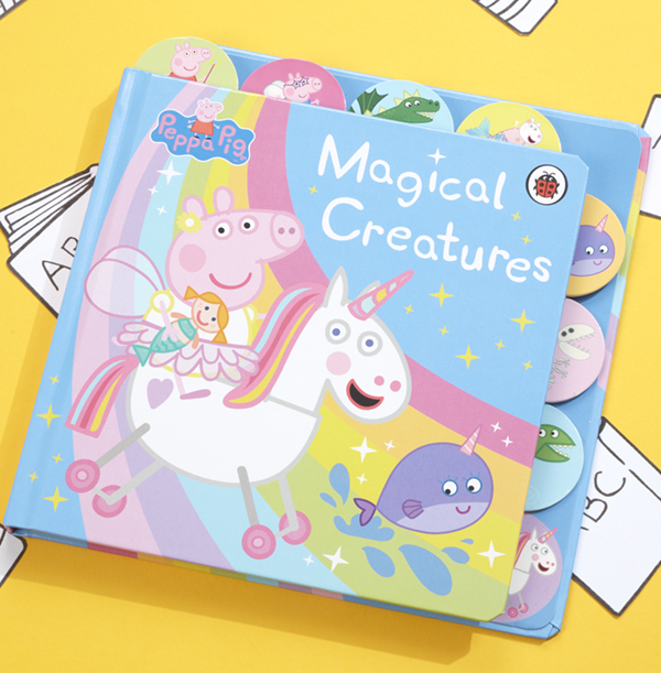 Peppa Pig - Magical Creatures Tabbed Board Book