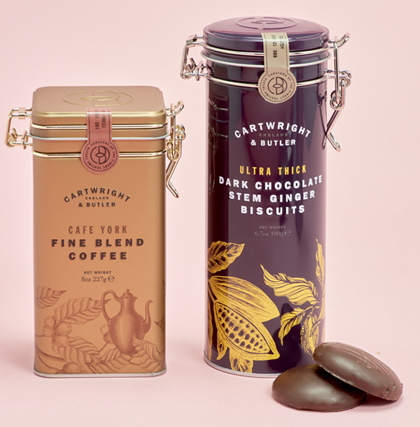 Cartwright & Butler Coffee And Ginger Chocolate Biscuits (WORTH 23.99 NOW 19.99)