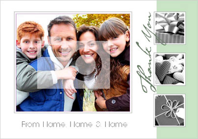 Black & White - Thank You | Funky Pigeon