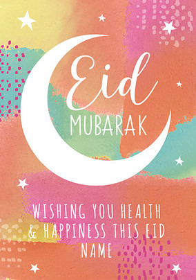 Health and Happiness this Eid Card