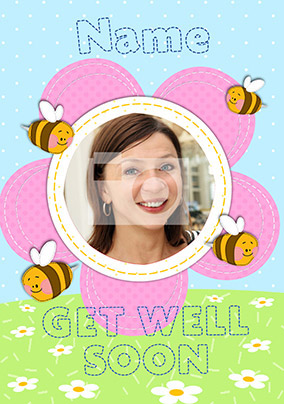 Cocktail Flowers - Get Well Soon Bees