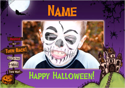 Hairy Scary - Halloween Scene