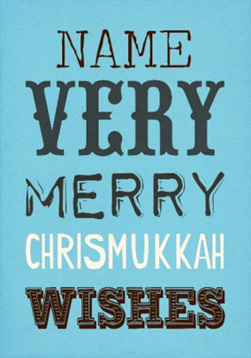 Merry Chrismukkah Card