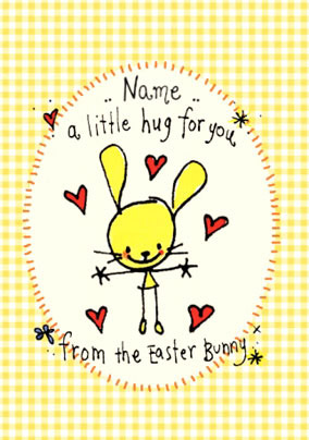 Juicy Lucy Gingham - Easter Hug