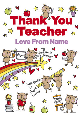 Little Scribblers - Thank You Teacher