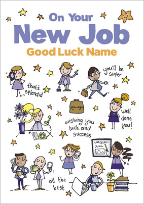 Little Scribblers - New Job Good Luck