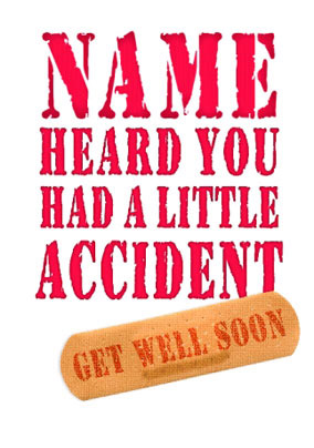 Get Well Soon Plaster