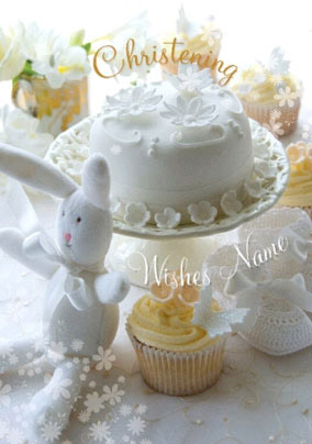 Naughty But Nice - Christening Cake