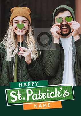 Happy St. Patrick's Photo Card