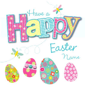 AV - Easter Words Eggs