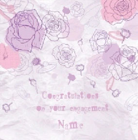 Drawn Flowers - Roses Engagement