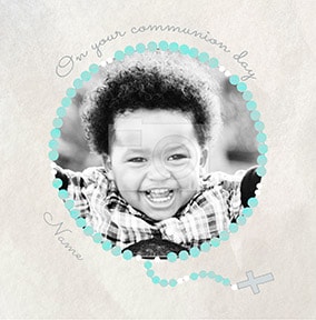 Communion Day Photo Card