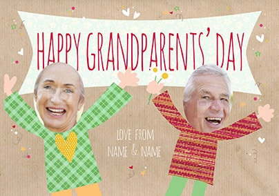 Happy Grandparent's Day Photo Card