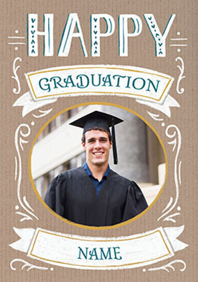 Happy Graduation Photo Card