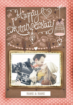 La Belle Mariée - Anniversary Card Elegant Love