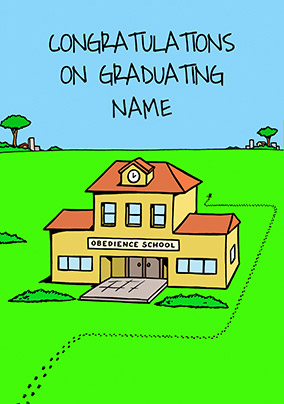 Cattitude - Graduation Card Congratulations