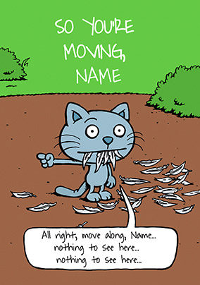 Cattitude - New Home Card Move along