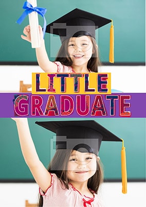 Little Graduate Multi Photo Card