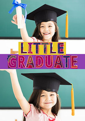 Little Graduate Multi Photo Card