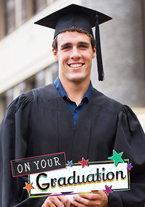 On Your Graduation Photo Card