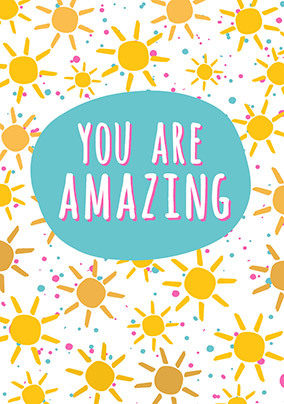 You are Amazing personalised Card | Funky Pigeon