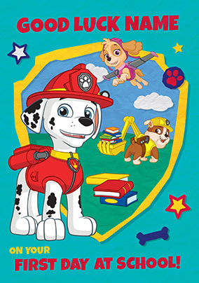 Paw Patrol - First Day At School