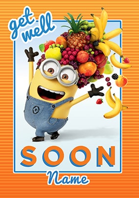 Minion Get Well Soon Card