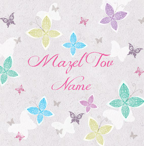 Mazel Tov - Butterflies