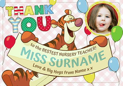 Winnie The Pooh - Tigger Nursery Teacher